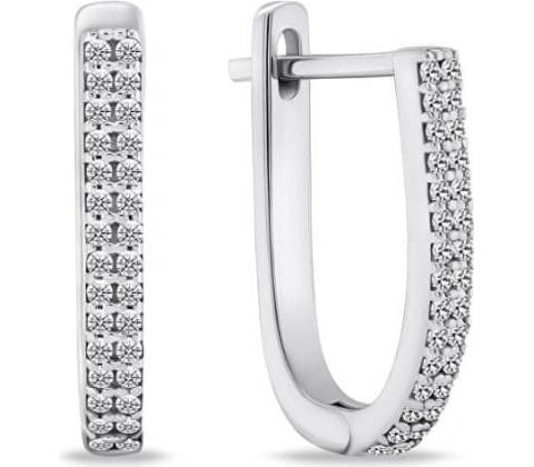 Brilio Silver náušnice EA132W