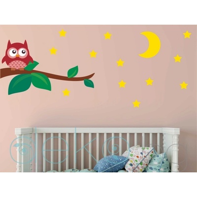 Сова на клонче - 50х30см (154411)