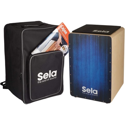 Sela SE 062 Varios Blue Дървен кахон (SE062)