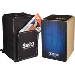 Sela SE 062 Varios Blue Дървен кахон (SE062)