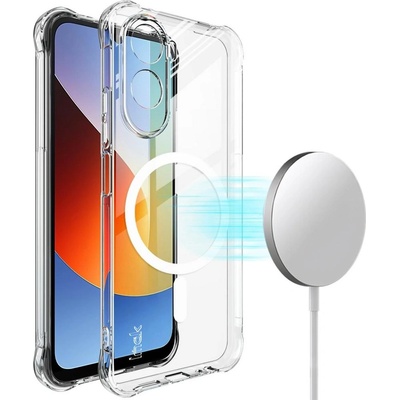Xiaomi IMAK Магнитен Прозрачен Калъф за Xiaomi Redmi A7 Pro 4G / Poco C85x 5G - TPU, Airbag, Прозрачен