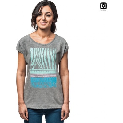 HORSEFEATHERS PEMBA TOP heather gray