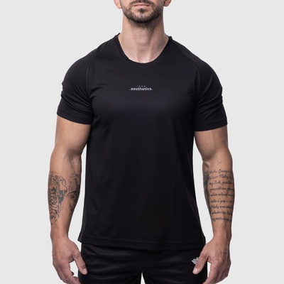 Pánské sportovní tričko Iron Aesthetics Training, černé, Černá – Zboží Dáma