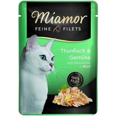 Miamor Feine Filets Tuňák se zeleninou 6 x 100 g
