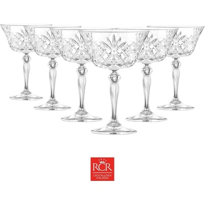 RCR poháre Melodia Champagne 6 x 260 ml