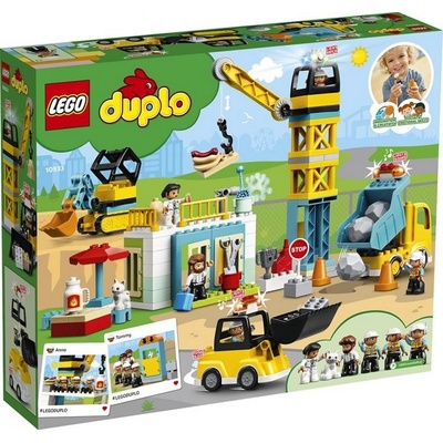 LEGO® DUPLO® 10933 Stavba s věžovým jeřábem