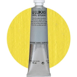 LUKAS Cryl Studio АКРИЛНА боя Lemon Yellow (Primary) 75 ml 1 бр (46200010)