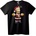 NOONEBRAND Тениска Homer Дядо Коледа Плетен - 7XL, Black