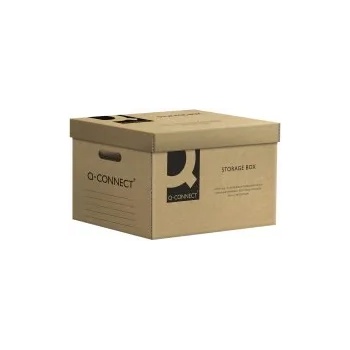 Image 1 of Q-Connect Архивен кашон 51.5х30.5х35см крафт
