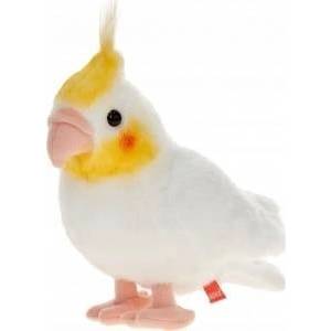 BEPPE Mascot Parrot white nymph 20cm 13855