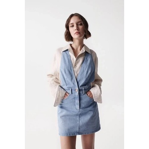 Salsa jeans Дънки Salsa jeans Glamour long sleeve overall - Blue (Medium Light)