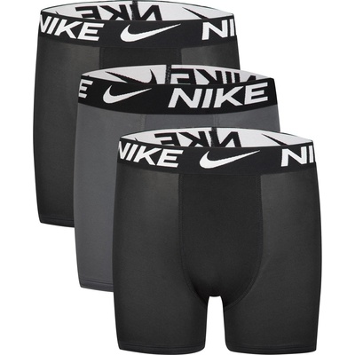 Nike Детски слипове Nike Micro Brief 3 Pack Briefs Junior Boys - Black/Grey