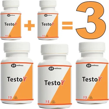 Image 1 of 3 x TestoY за Силна Ерекция 3x15 капсули