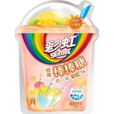Skittles Real Fruit Lolipop 54 g