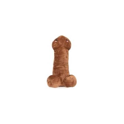 SHOTS TOYS Shots Плюшен пенис тъмен 100 см (P23686)