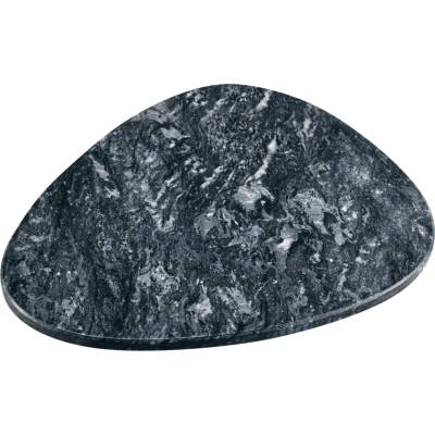 Kesper Servírovací deska mramor bufetový podnos leštěný 25x25x1,3 cm