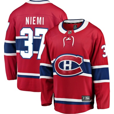 Fanatics Dres Montreal Canadiens #37 Antti Niemi Breakaway Alternate Jersey