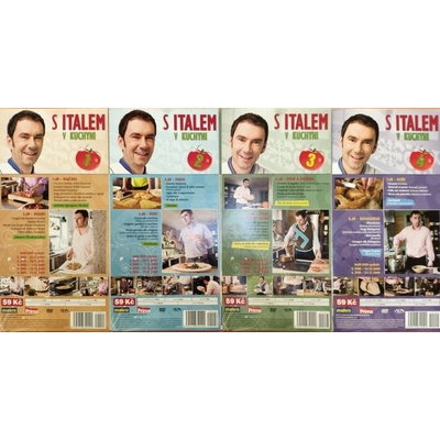 S Italem v kuchyni 1-4 kolekce 4DVD