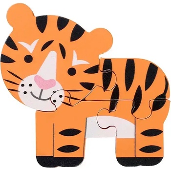 Orange Tree Toys Дървен Пъзел, Тигър (fsc®) (ott06979)