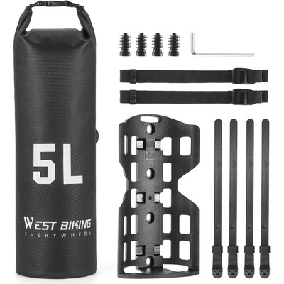 na vidlicu na predné koleso brašňa s nosičom West Biking YP0707376