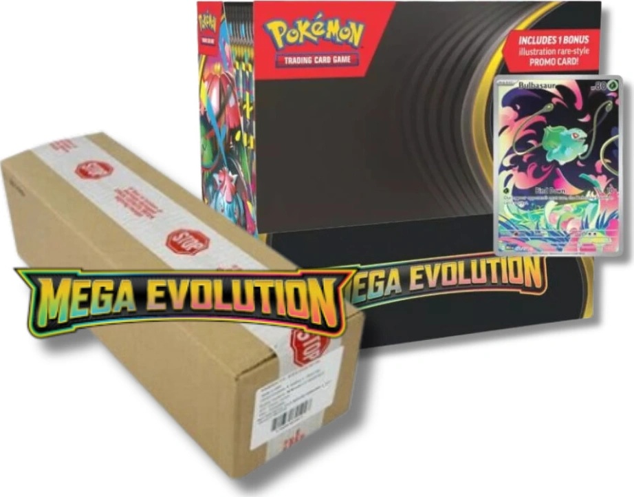 mega evolution enhanced booster box case Pokemon main image 0