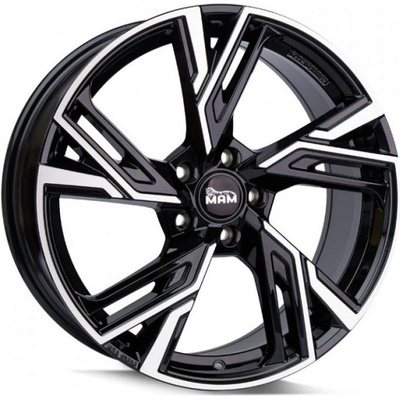 MAM RS5 8,5x19 5x112 ET30 black polished