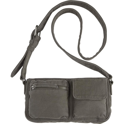 Pull&Bear Чанта с презрамки сиво, размер One Size