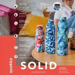 QUOKKA Solid With Strap - Stainless Steel Thermal Bottle 510 ml with Strap (Dusk Blue)
