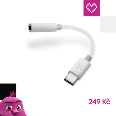 Fixed FIXL-CJD-WH USB-C na 3,5 mm jack