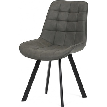 Vikio AJZ130S šedá látka v dekoru broušené kůže