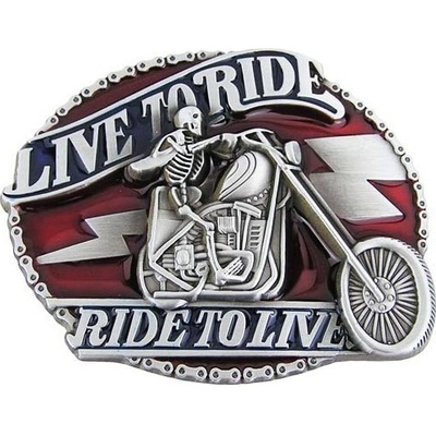 Live to ride přezka