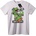 NOONEBRAND Тениска Дино Скейт Рок - 3XL, White