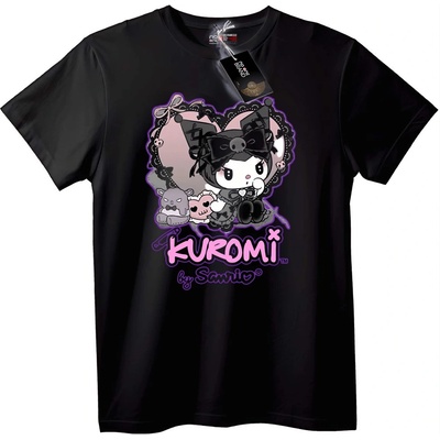 NOONEBRAND Тениска Kuromi Sanrio - XL, White