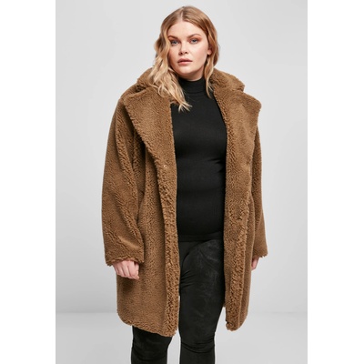 Urban Classics Дамско палто в кафяв цвят Ladies Oversized CoatUB-TB3058-02756 - Розов, размер M