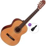 Cort AC100DX Basic SET 4/4 Open Pore Natural Класическа китара