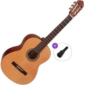 Cort AC100DX Basic SET 4/4 Open Pore Natural Класическа китара