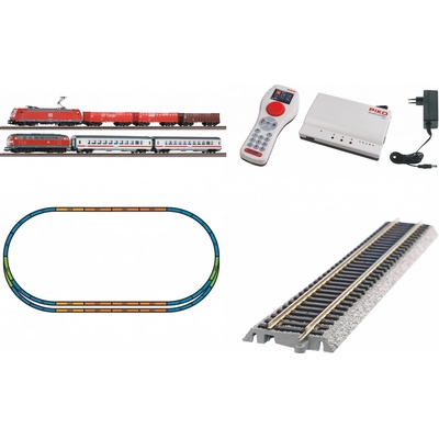 Piko H0 DCC start set el. lokomotiva BR 185 DB a nákladní vozy a BR 218 a osobní vozy/ 59014 – Sleviste.cz