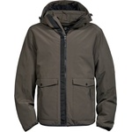 TEE JAYS TJ9604 / Мъжко водоустойчиво яке - тъмно маслинено XL (189604b6604)