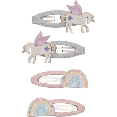 MIMI & LULA Sponky do vlasov Unicorns set 4 ks