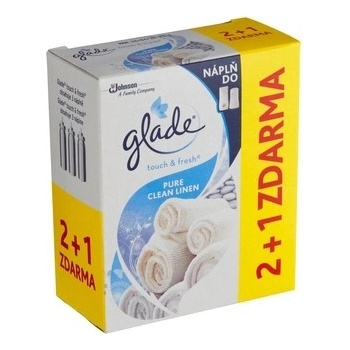 Glade by Brise One Touch Vôňa čistoty náplň 2+1, 10 ml
