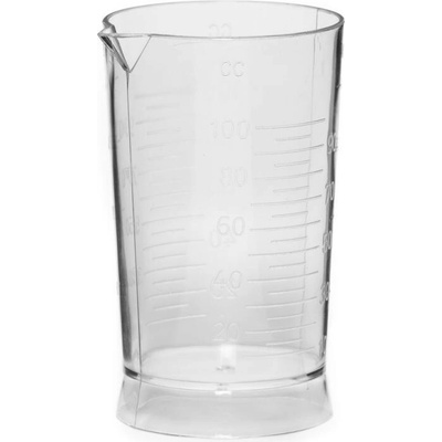 Sibel plastová odměrka 100 ml s rýskami S0090031