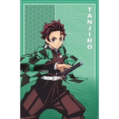 Plagát, Obraz - Demon Slayer - Tanjiro S2, 61 × 91.5 cm