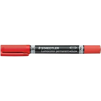 STAEDTLER Lumocolor Duo červený