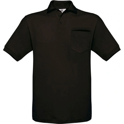 B&C pánská polokošile PU415 black