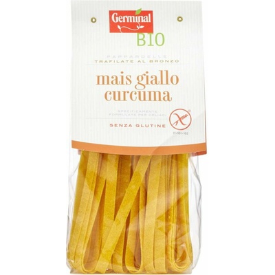 Germinal bezlepkové BIO cestoviny Pappardelle kukurica a kurkuma 250 g