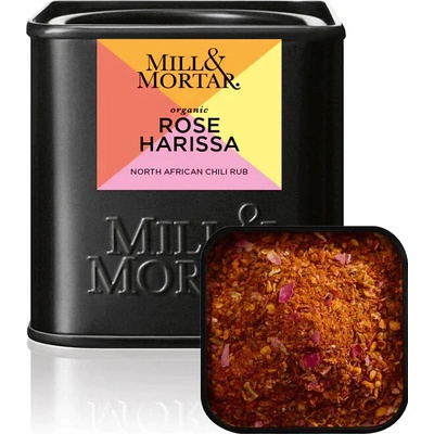 Mill & Mortar Grilovacie bio korenie Rose Harissa, 50g