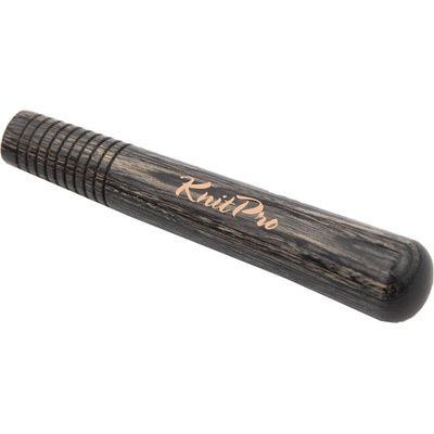 Dřevěná rukojeť pro výměnné háčky KnitPro OASIS Grey Onyx