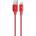 Ttec Кабел AlumiCable Lightning Charge/Data Cable, Червен