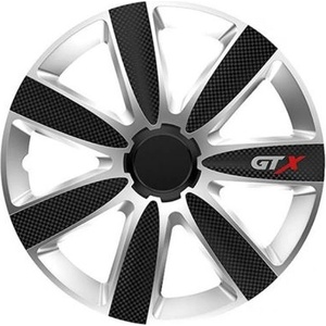 Carmart Тасове за джанти Versaco GTX CARBON Black/Silver - 14