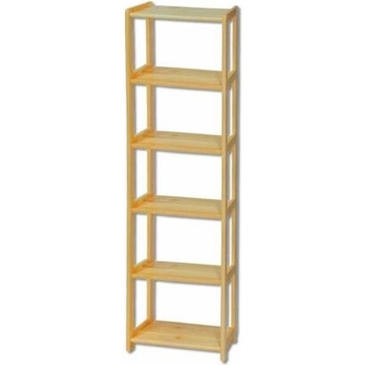 Drewmax Regál RG 121 Bezbarvý přírodní lak 40